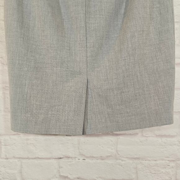 M The Limited Collection Gray Pencil Skirt Womens Size 0 Office Career Business - Picture 8 of 11
